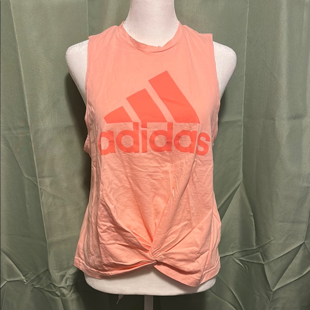 Adidas Women's Pink Sleeveless Top